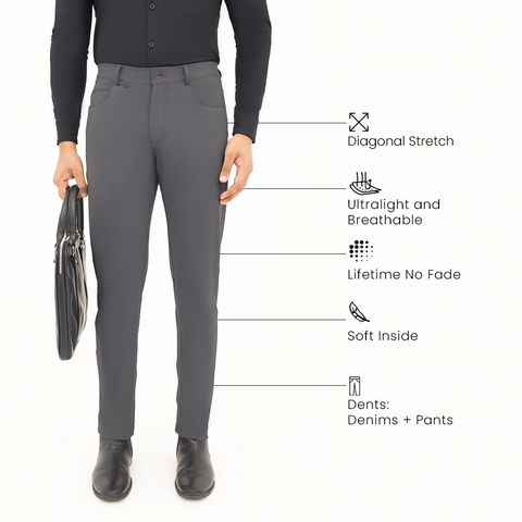 Solid Grey Work-Dents