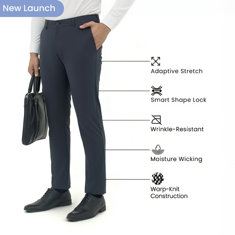 Charcoal Grey Executive WorkPants
