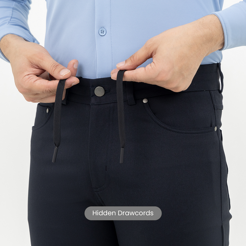 Dark Navy Winter Work Jeans