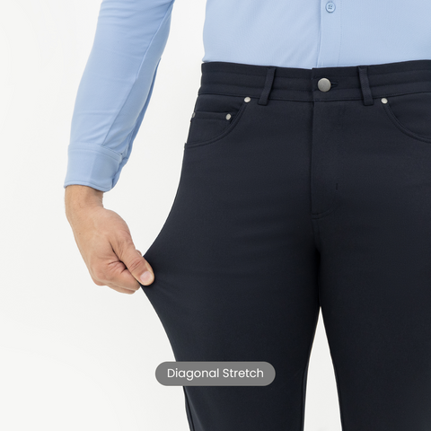 Dark Navy Winter Work Jeans