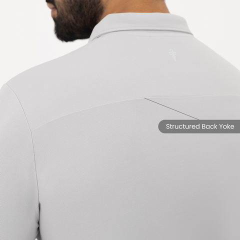 Steel Grey Startup Work-Polo