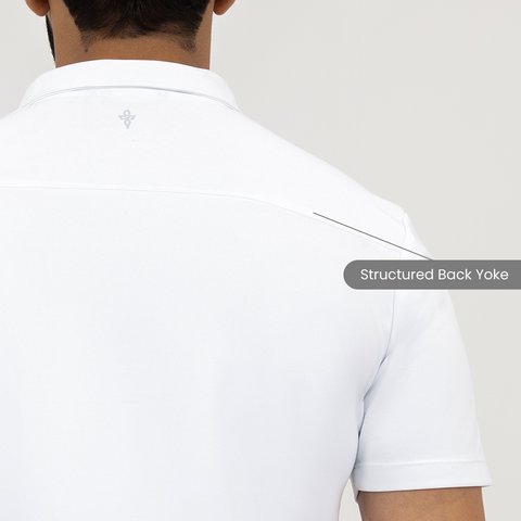 White Startup Work-Polo