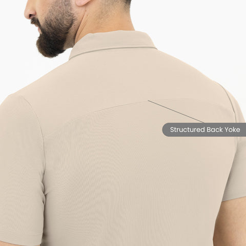 Beige Startup Work-Polo