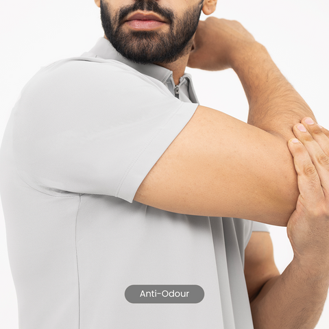 Steel Grey Startup Work-Polo