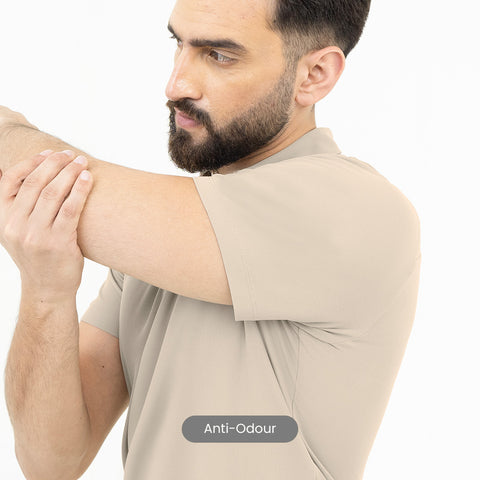 Beige Startup Work-Polo