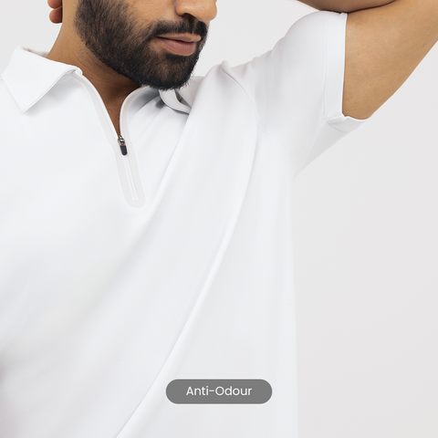 White Startup Work-Polo