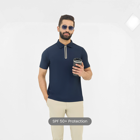 Navy Startup Work-Polo