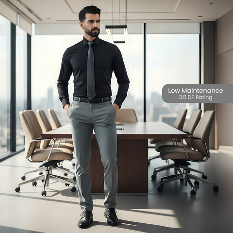 Classic Black Boardroom Shirt