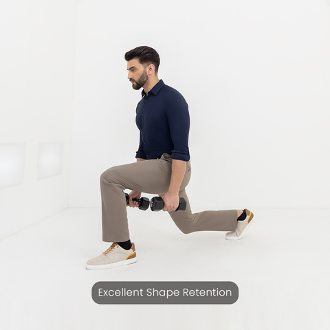 Beige Air Work Pants