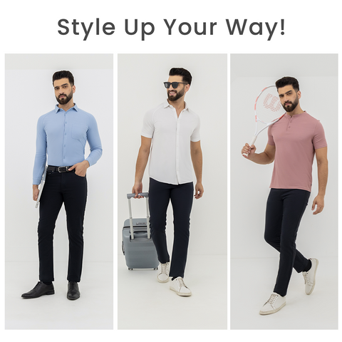 Dark Navy Winter Work Jeans