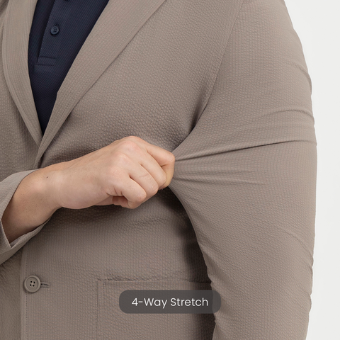 Beige Air Work Blazer