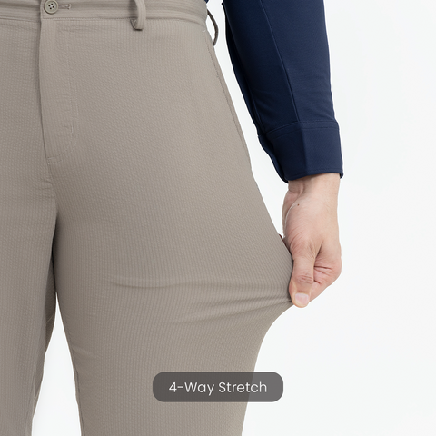 Beige Air Work Pants