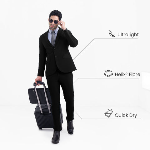 Black 2035 Work Suit