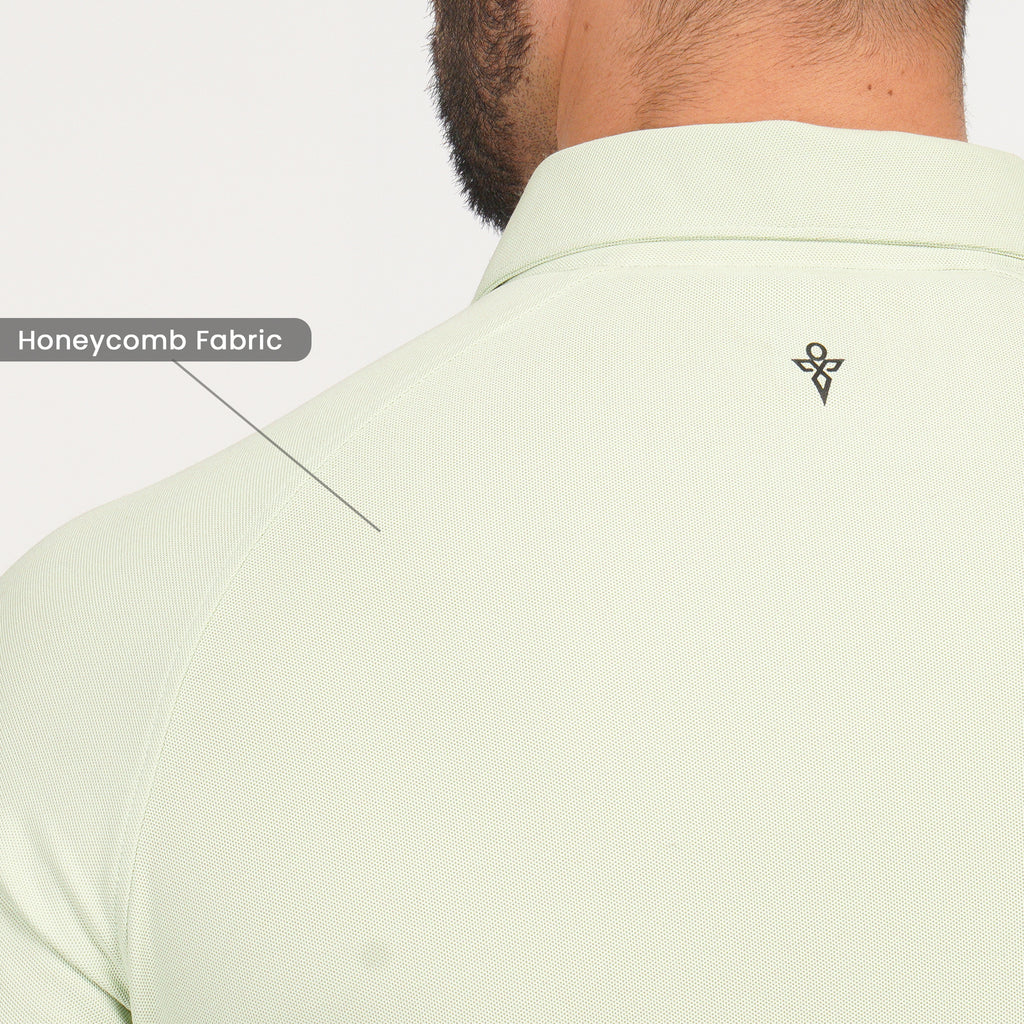 Smoke Green Workday Shirt with Raglan Sleeves – Harfun.in