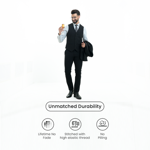 Black 2035 Workday Waistcoat