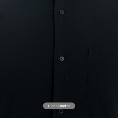 Classic Black Boardroom Shirt