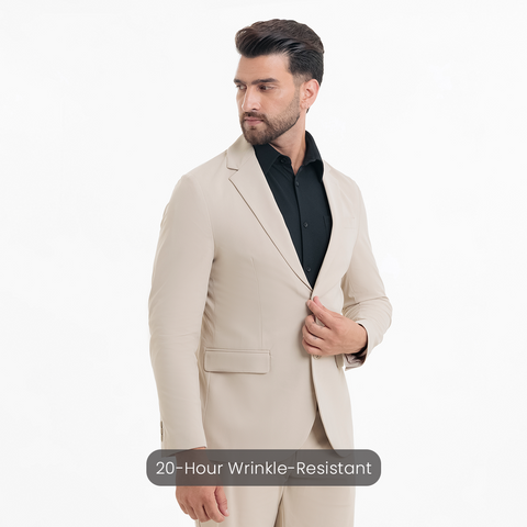 Beige 2035 Work Suit
