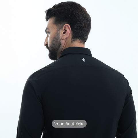 Classic Black Boardroom Shirt