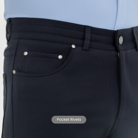 Dark Navy Winter Work Jeans