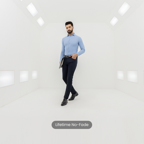 Dark Navy Winter Work Jeans