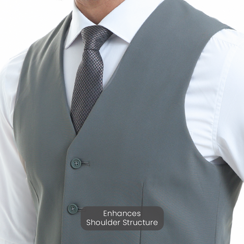 Dark Grey 2035 Workday Waistcoat