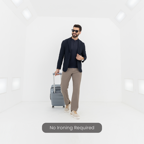 Beige Air Work Pants