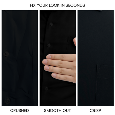Classic Black Boardroom Shirt