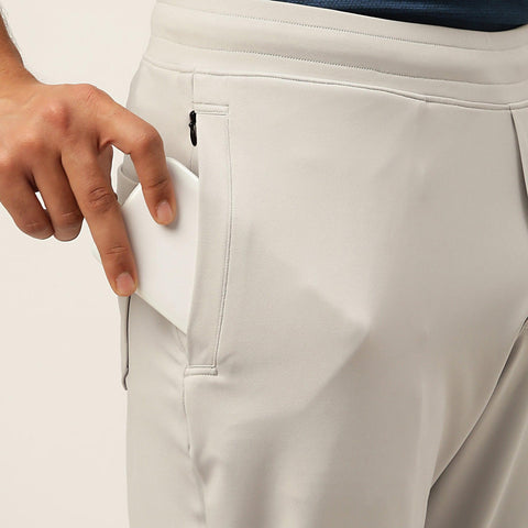 Solid Grey Workday Pant - Harfun.in