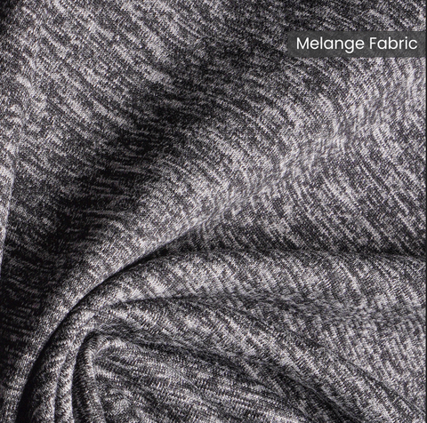 Work-Desk Melange Midgrey Cationi Zipper Jacket - Harfun.in