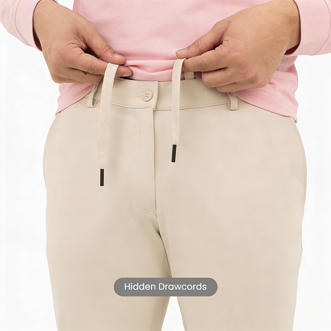 Beige Executive WorkPants