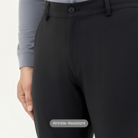 Solid Black Executive WorkPants