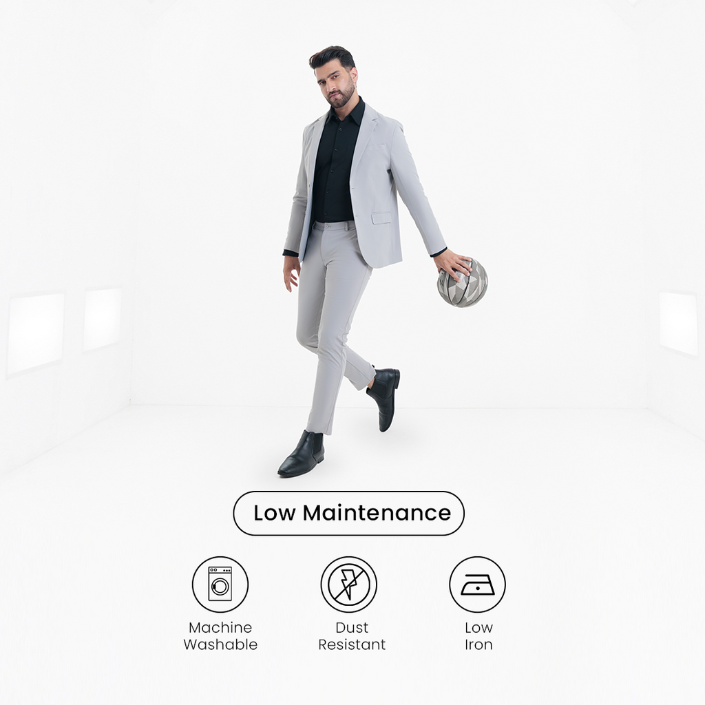 Light Grey 2035 Work Suit – Harfun.in