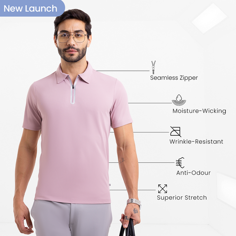 Mauve Startup Work-Polo