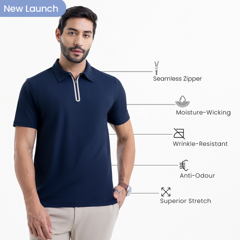 Navy Startup Work-Polo