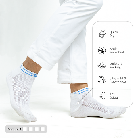 7-Day No Stink Work Socks (Pack of 4)