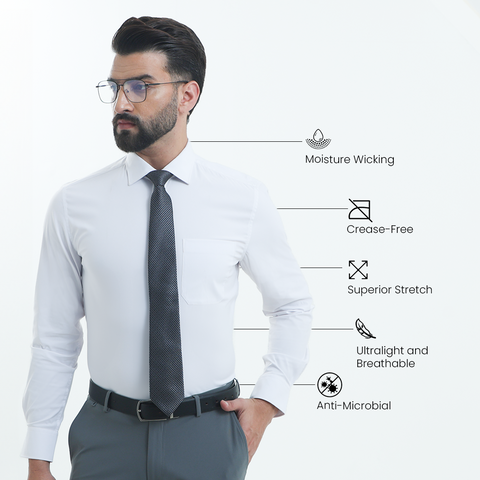 Whitest of White Boardroom shirt