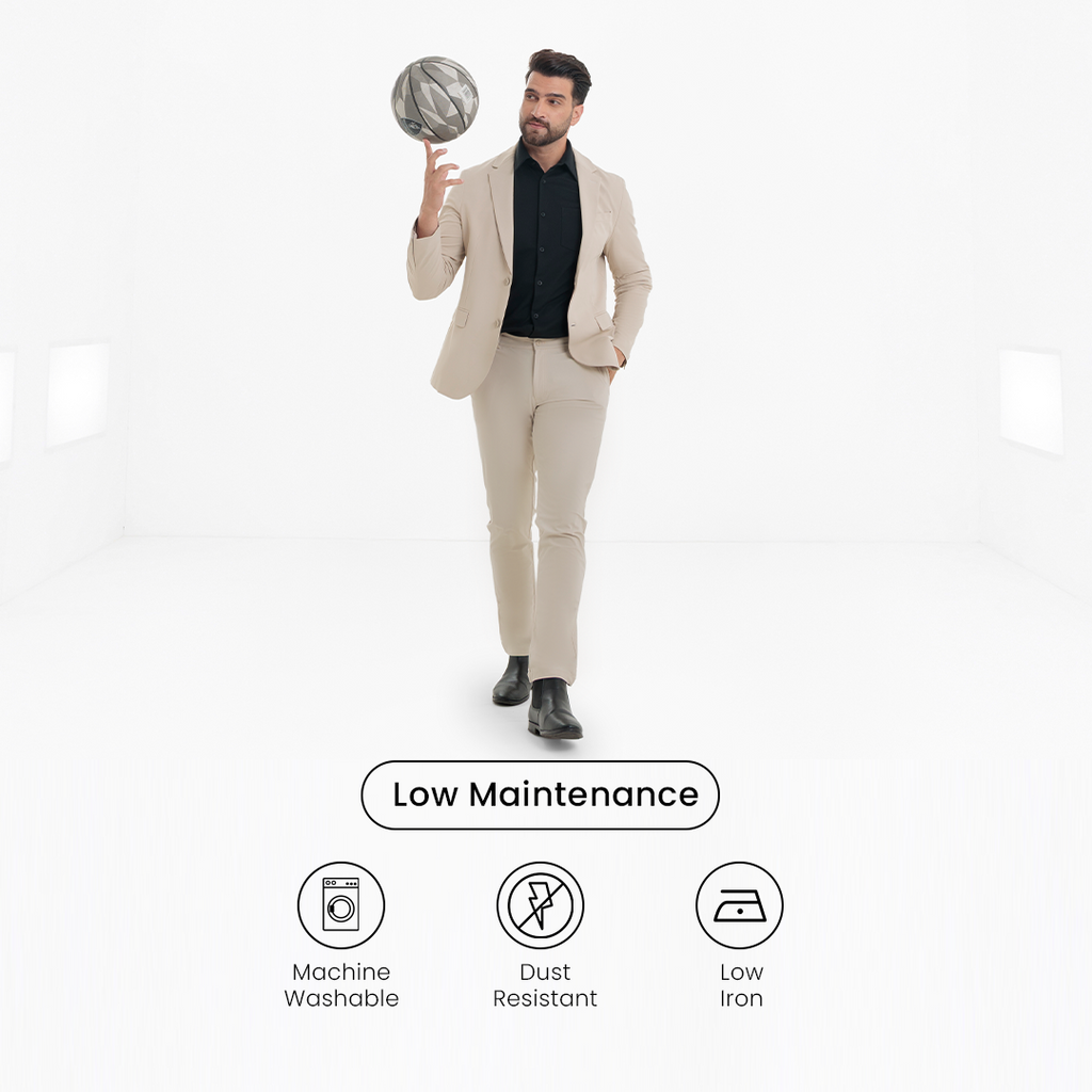 Beige 2035 Work Suit – Harfun.in