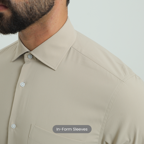 Command Beige Boardroom Shirt