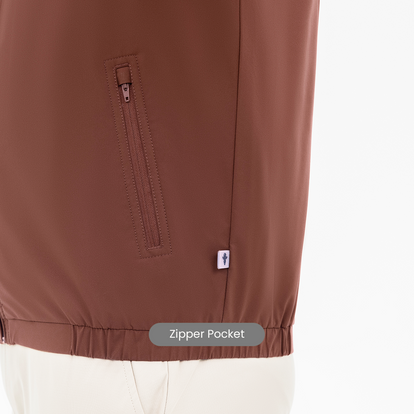 Coffee Brown Sleeveless Workday Jacket – Harfun.in