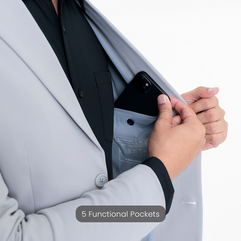 Light Grey 2035 Work Suit