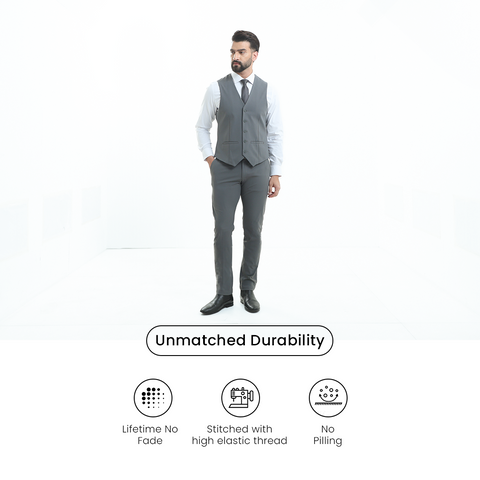Dark Grey 2035 Workday Waistcoat