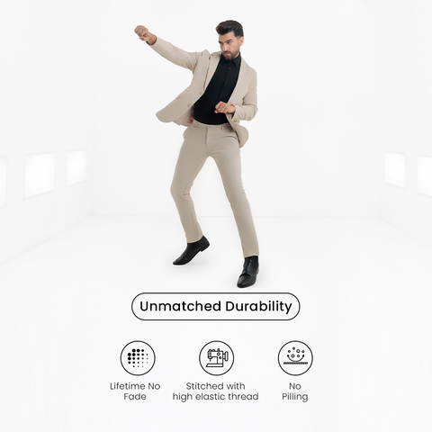 Beige 2035 Work Suit