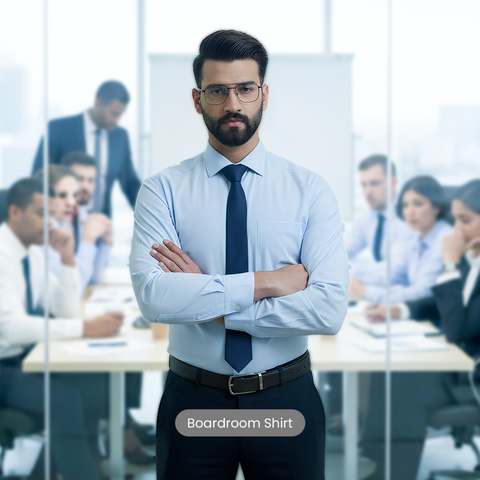 Executive Blue Boardroom Shirt