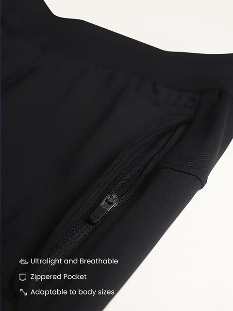 Solid Black Work-to-Workout Pants