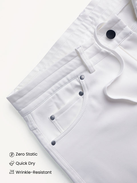 Solid White Work Tech Jeans 2.0