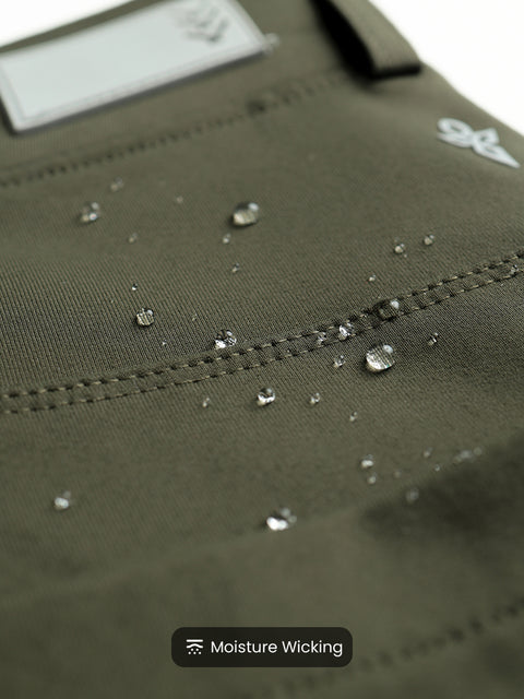 Solid Olive Work-Ready Denims