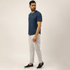 Solid Grey Workday Pant - Harfun.in