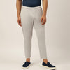 Solid Grey Workday Pant - Harfun.in