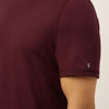 Solid Maroon Everyday Crew Neck T-Shirt - Harfun.in