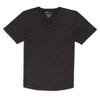 Melange Dark Brown Everyday V Neck T-Shirt - Harfun.in
